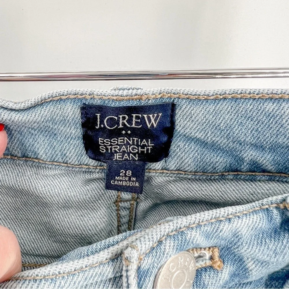 J Crew Essential Straight Jean